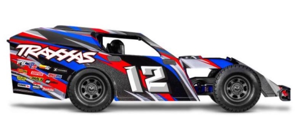 TRX104354-74-RED Slash Modified BL-2S rot 1/10 Dirt Oval Racer RTR